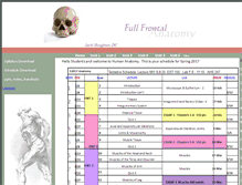 Tablet Screenshot of fullfrontalanatomy.com